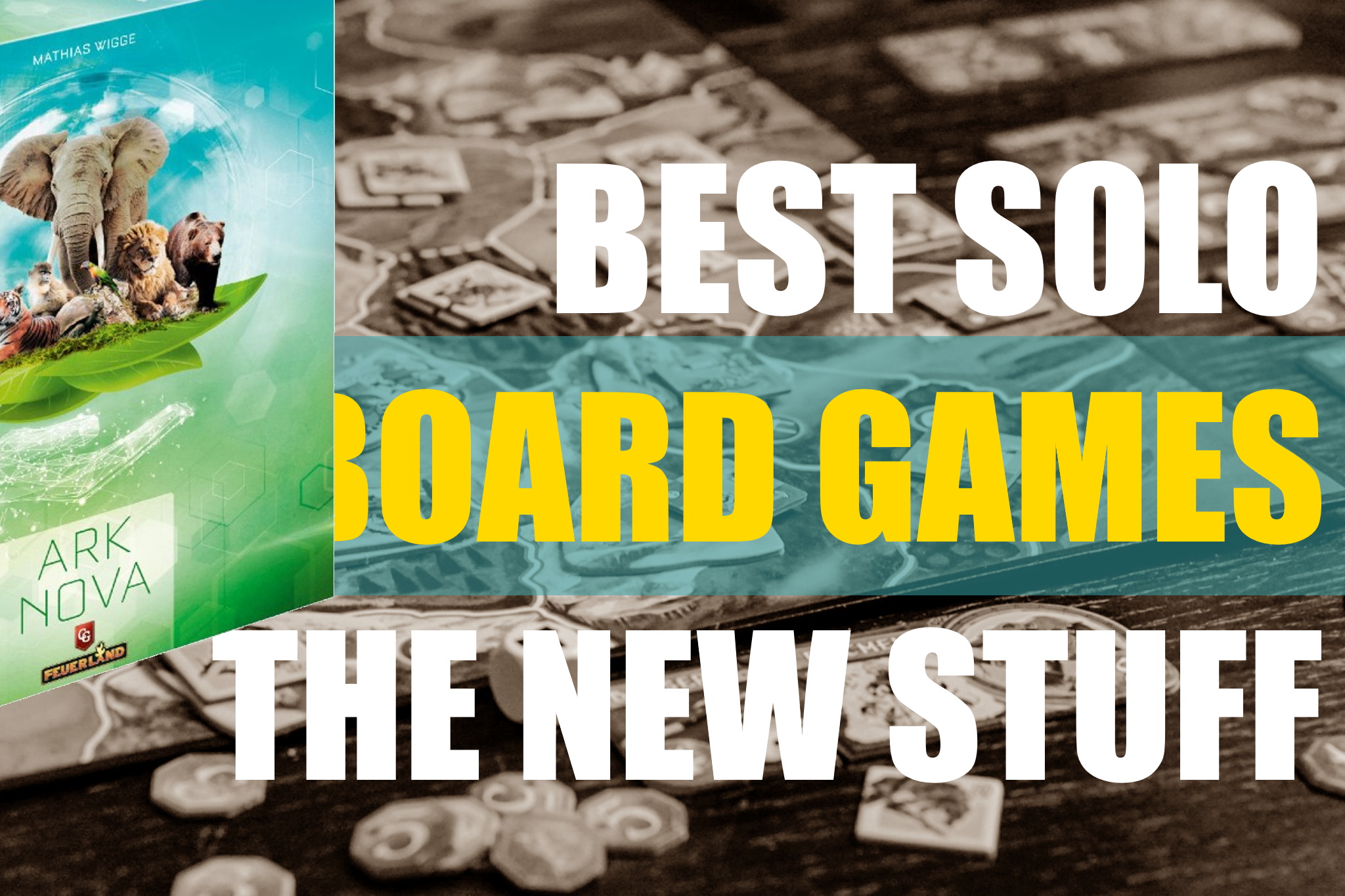 2022 Best Solo Board Games BGG's People Choice (and some Board Game